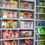 The yarn at Bigknit Café in Bangkok is colour-coordinated and neatly organised, making the shop a feast for the eyes.